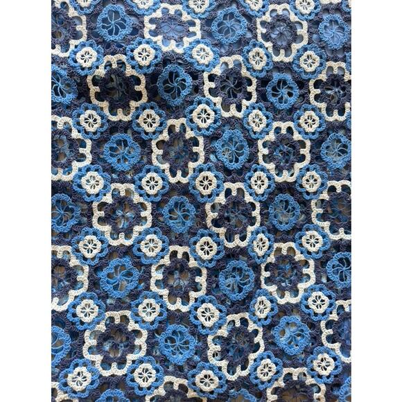 Maje Three-tone Crochet Dress - Picture 16 of 16